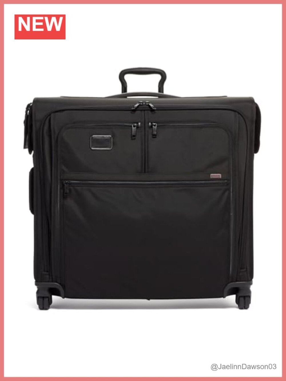 4-Wheeled Garment Bag for Suits & Dresses with TSA Lock